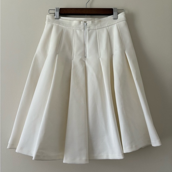 Tracy Reese White Circle Skirt Size 0 - Picture 6 of 13